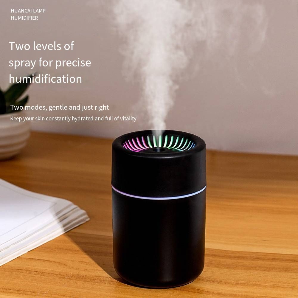  Surf Wave Colorful Aromatherapy Humidifier, Small Car Atmosphere Light, Water Replenishing Atomizer, USB Portable Humidifier for Car & Home