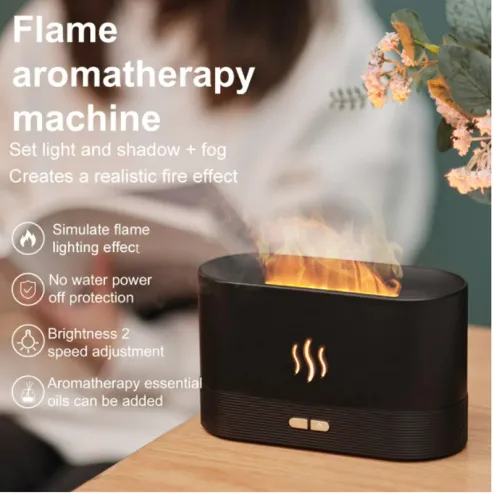 Buy REMAXX Flame Humidifier With Aroma Diffuser 180ml, Auto Shut-Off  Feature, Ultrasonic, Essential Oil Diffuser