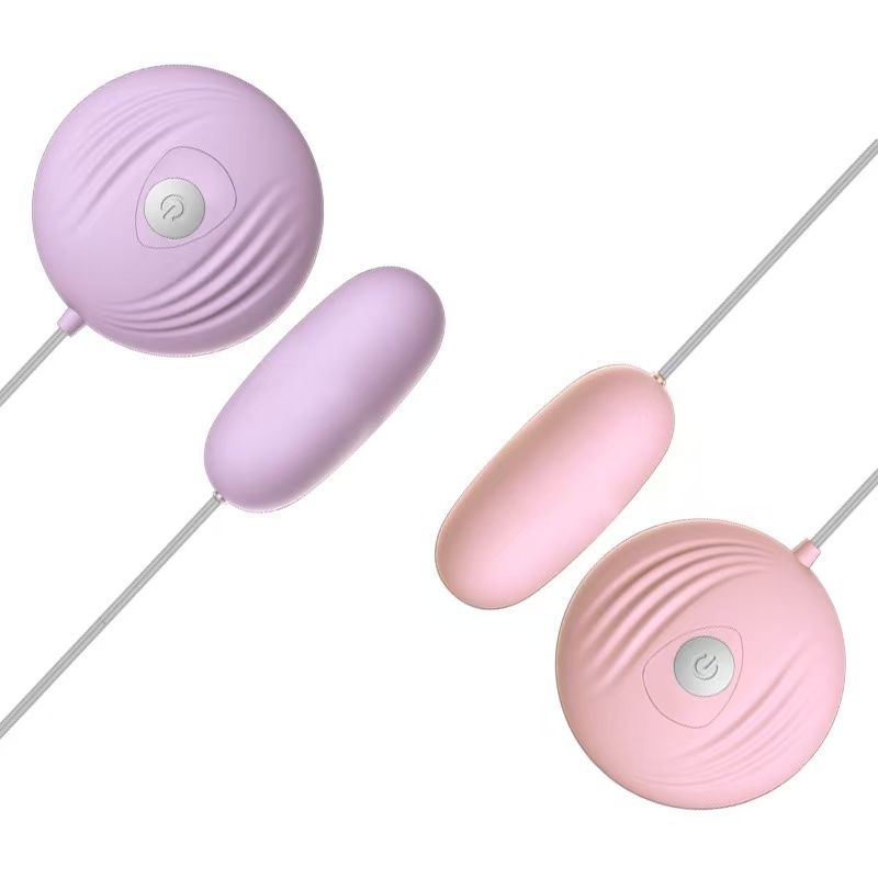 AUNONT Vibrator jumping egg double jumping egg female products massage waterproof silicone stick vibrator rechargeable vibration masturbation sex equipment