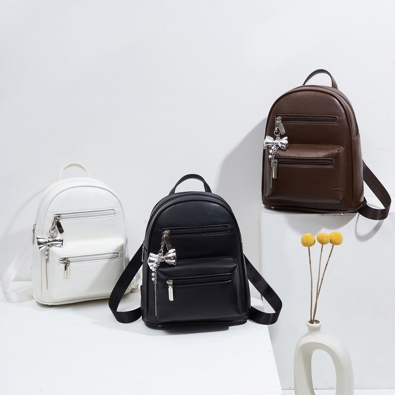 Womens Backpack, Daily Commute Backpack for Women, Versatile Casual Shoulder Rucksack