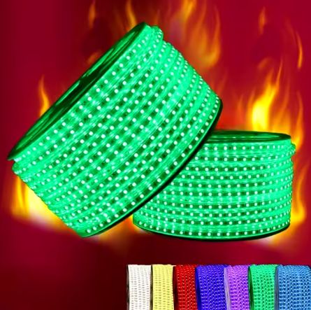 Strip Light LED Lighting Waterproof 110v/220v SMD5050 100M 1PCS 16colors Remote control RGB Led Strip Light 100M/Roll for Home Decor