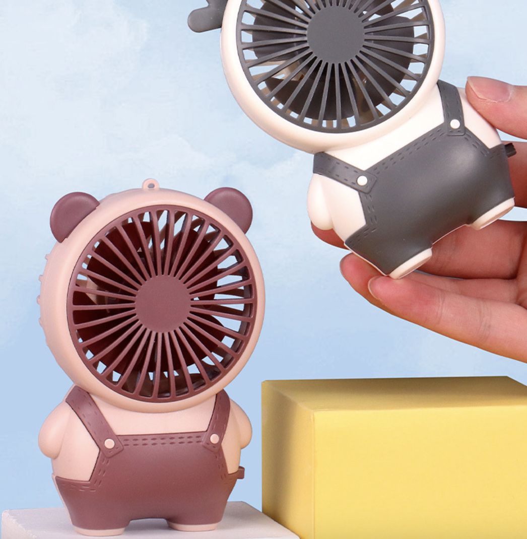 Handheld Fan Portable Pocket Fan USB Rechargeable Mini Fan Cute Small Fan