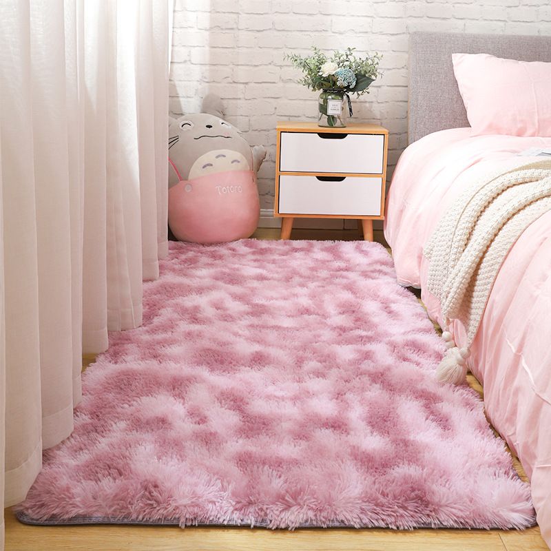 Tie dye silk wool carpet ，Large size plush carpet ，Silk wool carpet 40*200cm,50*200cm,60*200cm,80*200cm,200*300cm Living room sofa blanket，Bedside blanket in the bedroom floor mat