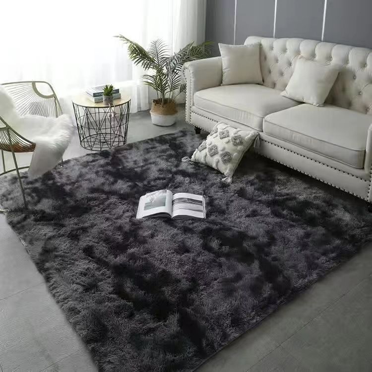 60*90cm ,50*160cm,80*120cm,120*160cm Long haired carpet tie dyed bedroom, living room, bedside coffee table, sofa CRRSHOP home decor