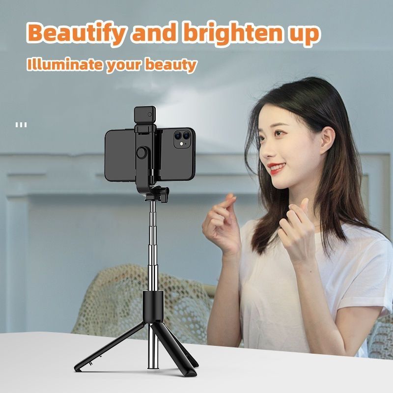 Selfie stick F210 67CM Anti shake selfie stick, Bluetooth remote control, tripod, multifunctional CRRSHOP Digital Phone Parts 