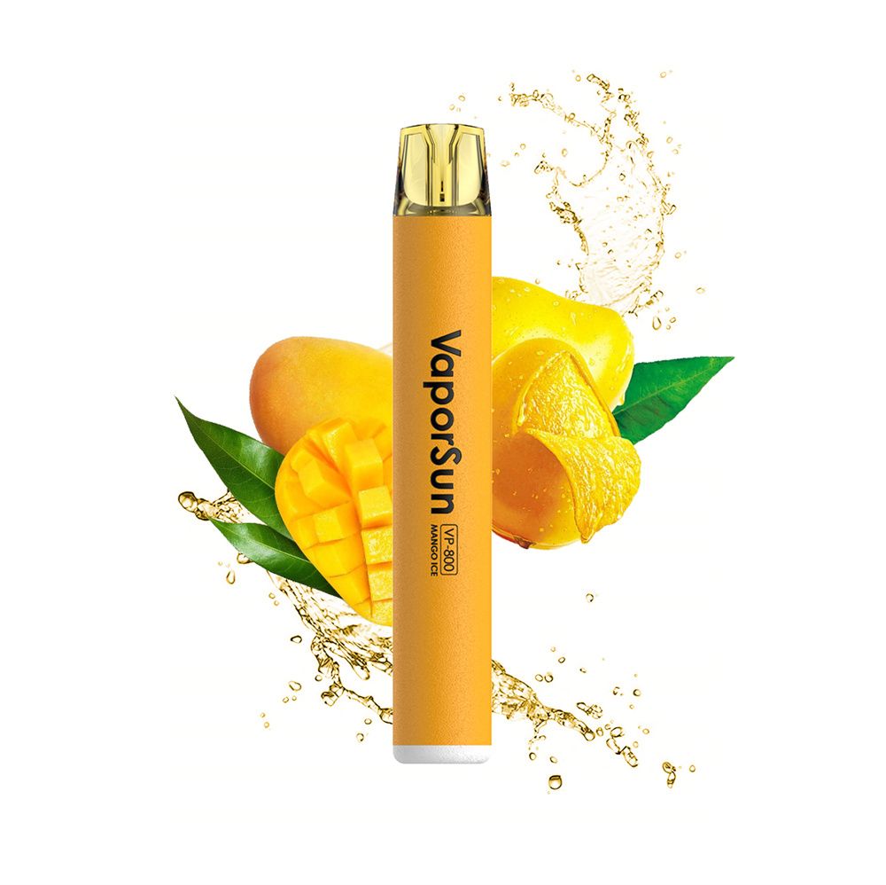 10PCS=1 box VaporSun vp-800 Vape Disposable e-cigarette 600 puffs VaperMango ice