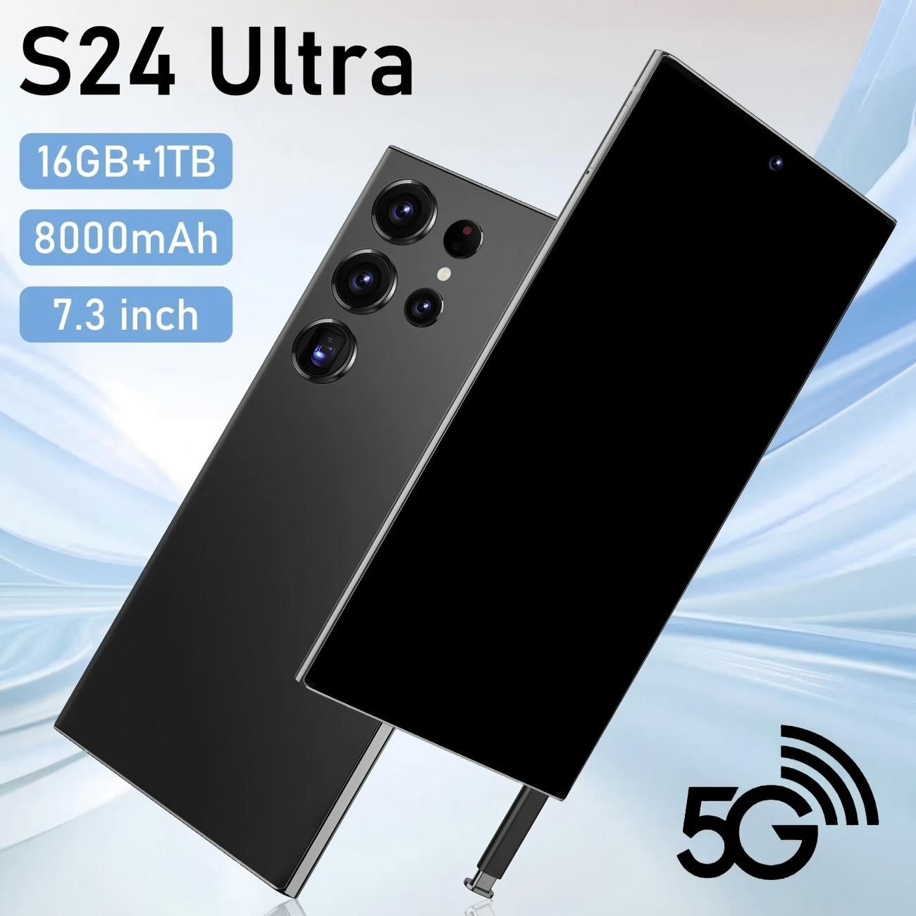 S24 Ultra 2025: 16GB+1TB | 7.3 Smart Island Display | 108MP+72MP Cameras | 8000mAh