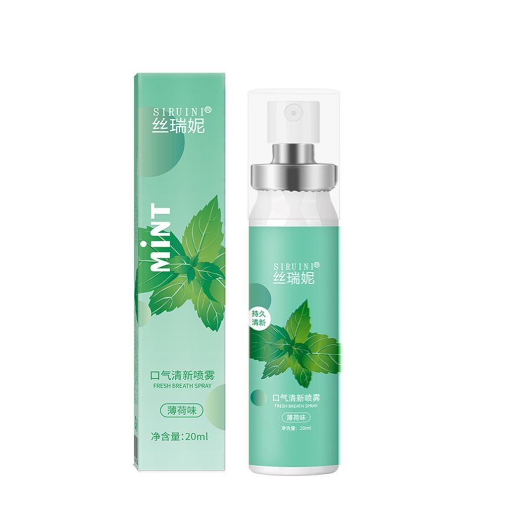 Breath refreshing spray spray 20ml oral spray freshens breath and leaves perfume fruity