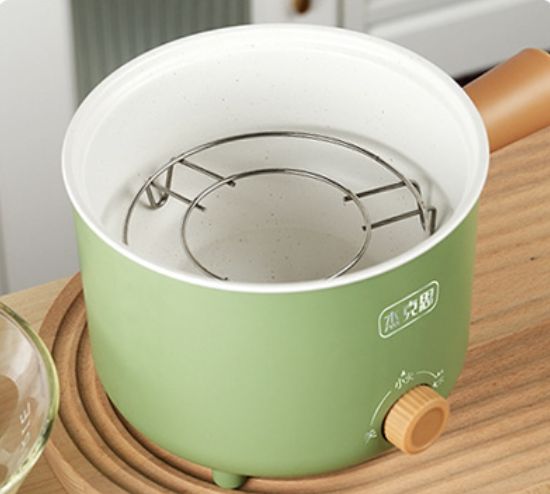 Electric Boiling Pot Multi Functional Dormitory Student Small Electric Hot Pot Instant Noodle Pot for Single Use