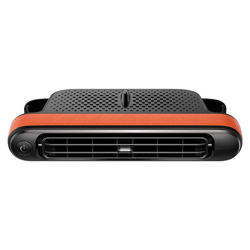 2025 creative new product car seat fan, USB plug-in bladeless rear pillow cooling back seat fan for car.