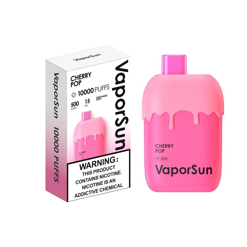 10 pcs VaporSun 10,000 puffs Vape Disposable e-cigarette 600 puffs 800 puffs 12000 puffs 15000 puffs 20000 puffs 25K puffs Vapes  Watermelon freeze   Arctic banana 