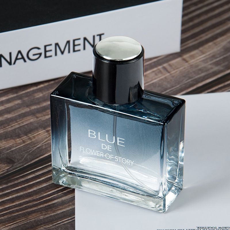 Flower Story Azure Men's Perfume - Long-Lasting Light Fragrance Ocean Note Cologne
