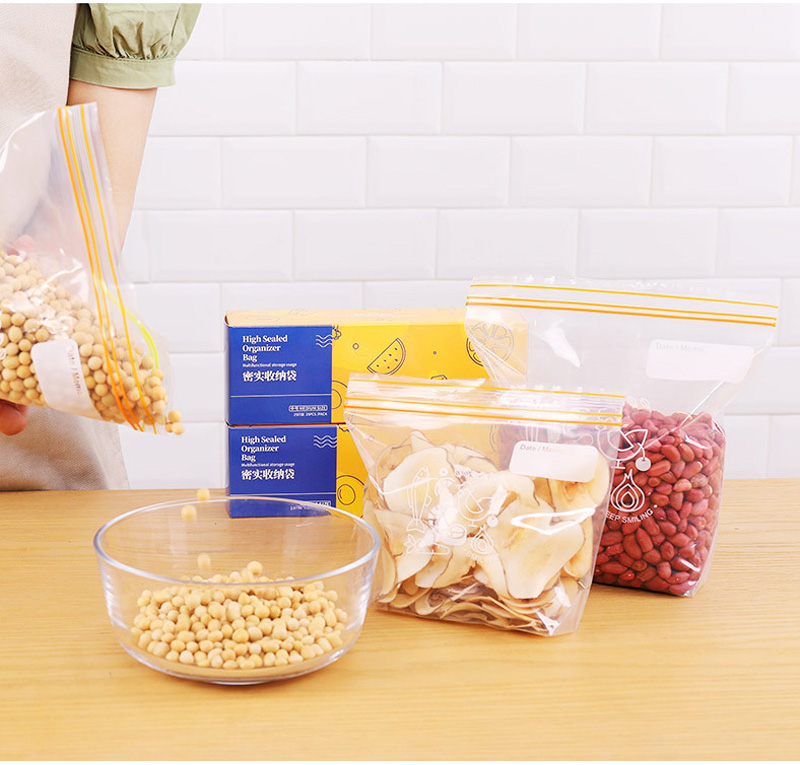 30pcs/box 16*14cm Food Sealing Bag, Freezer & Fridge Ziplock Bag