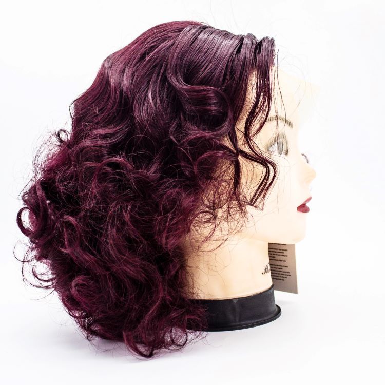 Beauty true lace headset top grade short FX-15 4*4 WIG33B human hair lace front wigs for women
