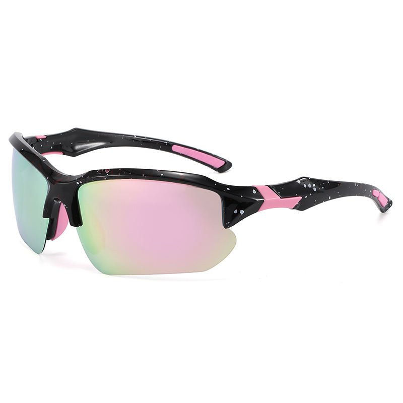 Polarized Fishing Sunglasses, Lightweight UV Protection Outdoor Sports Sunglasses for Cycling, Hiking, Running, Men Women Polarized Sunglasses
C13 Black-Pink