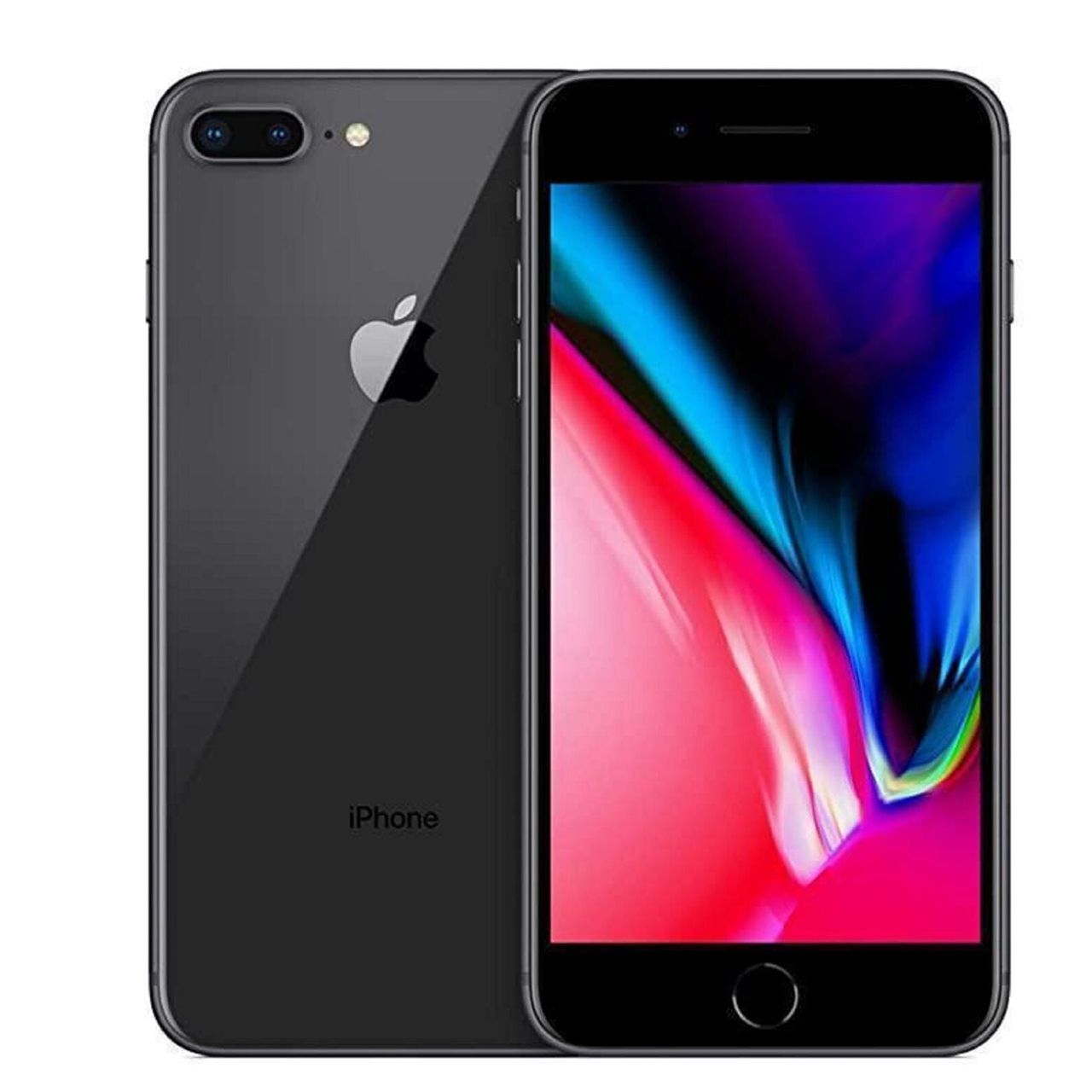 Apple iPhone 8 Plus, 64GB, 128GB - Unlocked (Refurbished) [Lowest Price Online]Space Gray