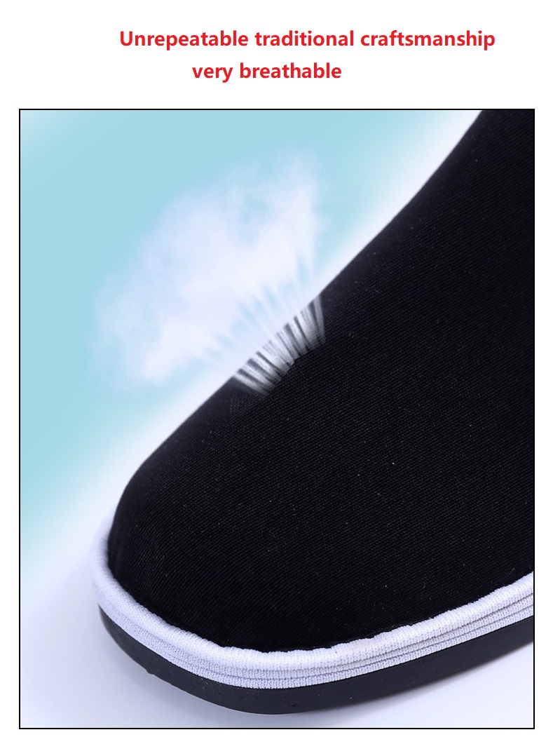 ELO cavans shoes men's casual shoes, thousand layer bottom canvas work shoes, breathable