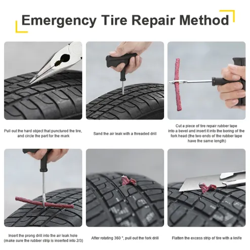 Preferred Car Tire Repair Tool Tire Repair Kit Studding Tool Set