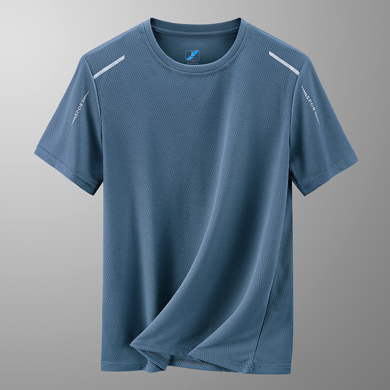 Summer quick-drying mesh ice silk men's short sleeve T-shirt T109