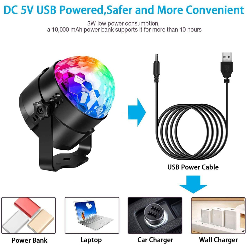 Leopard Cat Party Light, Disco Ball Party Lights Sound Activated with Remote Control, 7 Color Modes Strobe Light for Home Room Dance Birthday DJ Bar Karaoke Xmas Wedding 