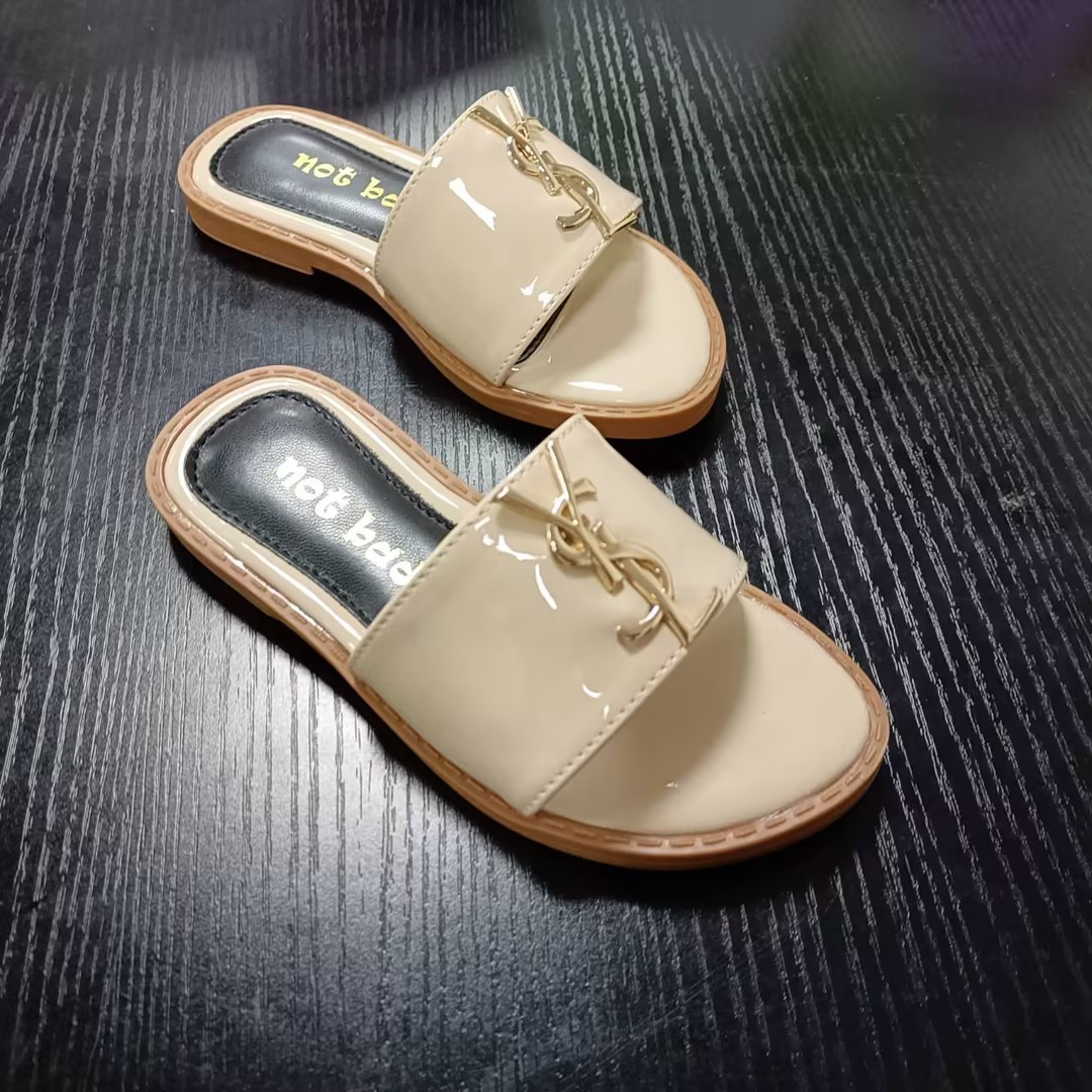 Flats Open Toe Slide Sandals Non slip Flip Flops Children Home