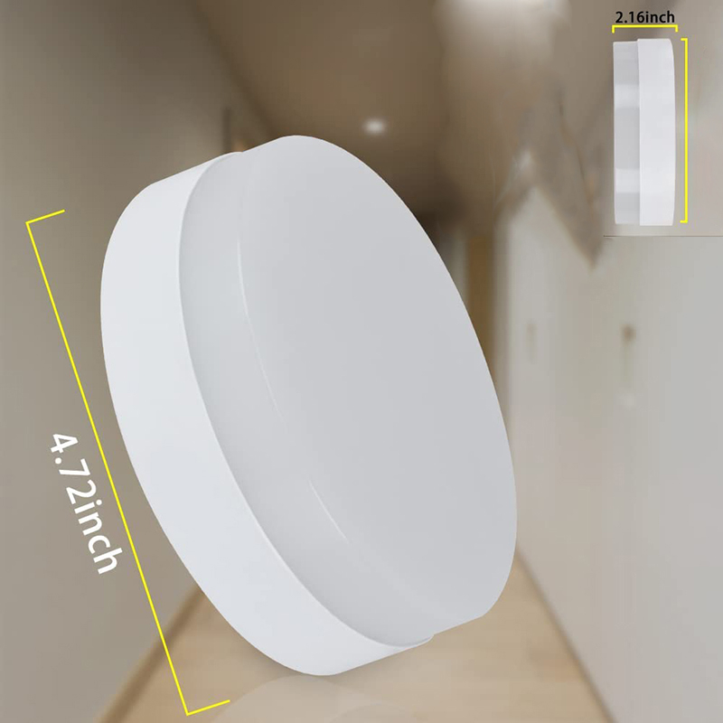 Glory lights 18W 24W 36W Triple Dimmable LED Surface Mount Panel Light, LED Ceiling Light Closet Ceiling Fixture for Laundry Room, Hallway, Bedroom, Basement, Kitchen Modern Round Lighting Fixture