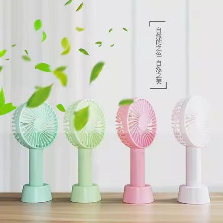  Mini Handheld Fan Portable Student Office 3 Speed Adjustment Outdoor Wind Powerful Small Quiet Air Cooling Fan