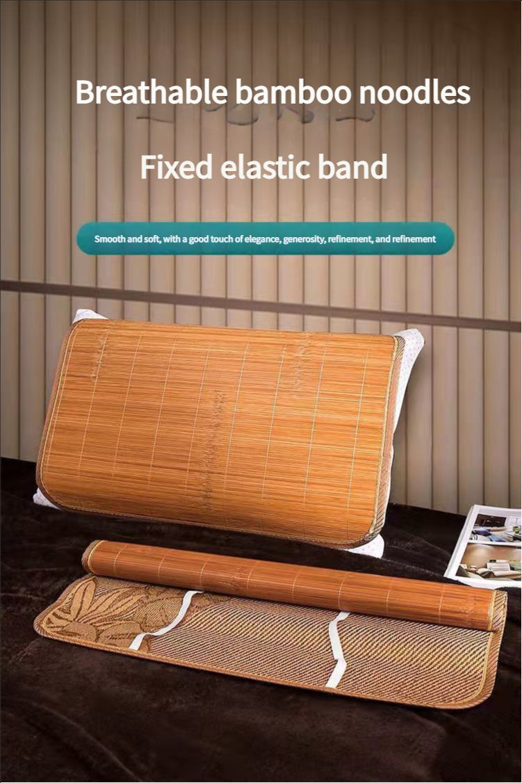 Experience Cool and Comfortable Sleep with Natural Bamboo Cooling Pillowcase: The Perfect Summer Bedding Solution for Heat Dissipation and Restful Nights