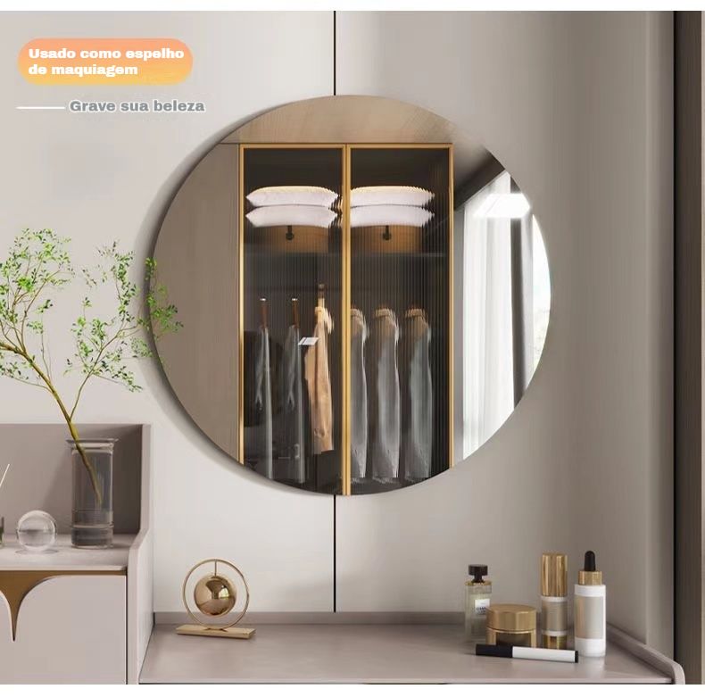 Won't break soft mirror, 40*120CM rectangular mirror, diameter 40CM round mirror（Special rates for events）