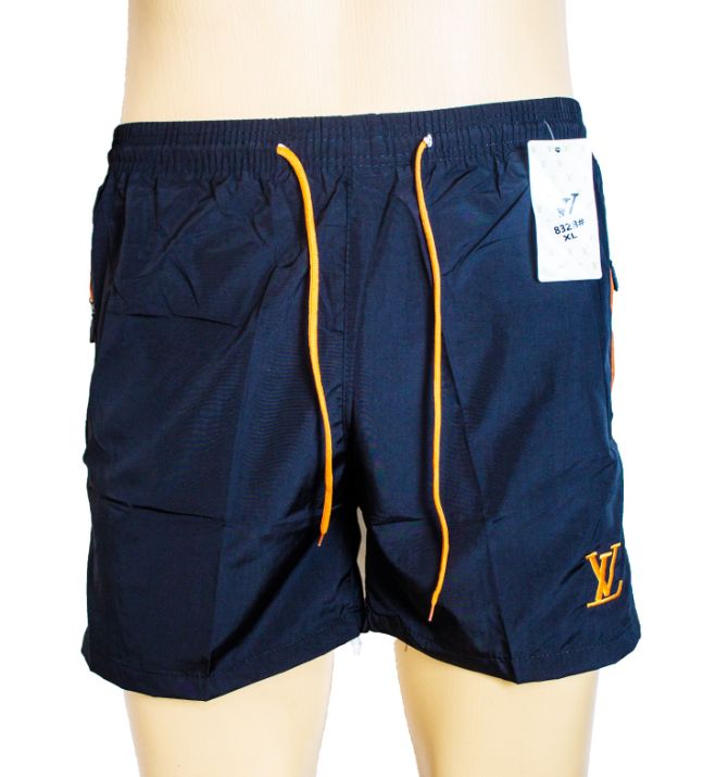 LV Men Quick Dry Sports Shorts Athletic Drawstring Breathable Workout Gym Short Pants Loose Fit Running Shorts