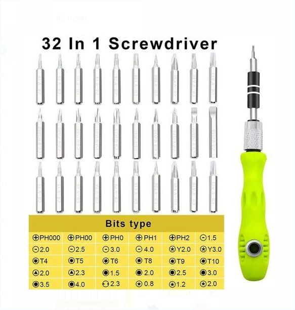 32 in 1 Mini Magnetic ScrewDriver Repair Kit