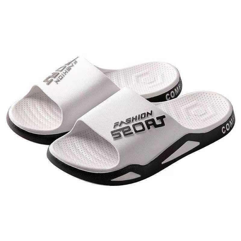 555 Men's Fashion Anti Slip Platform Bathroom Slippers Outdoor Lightweight Sandals