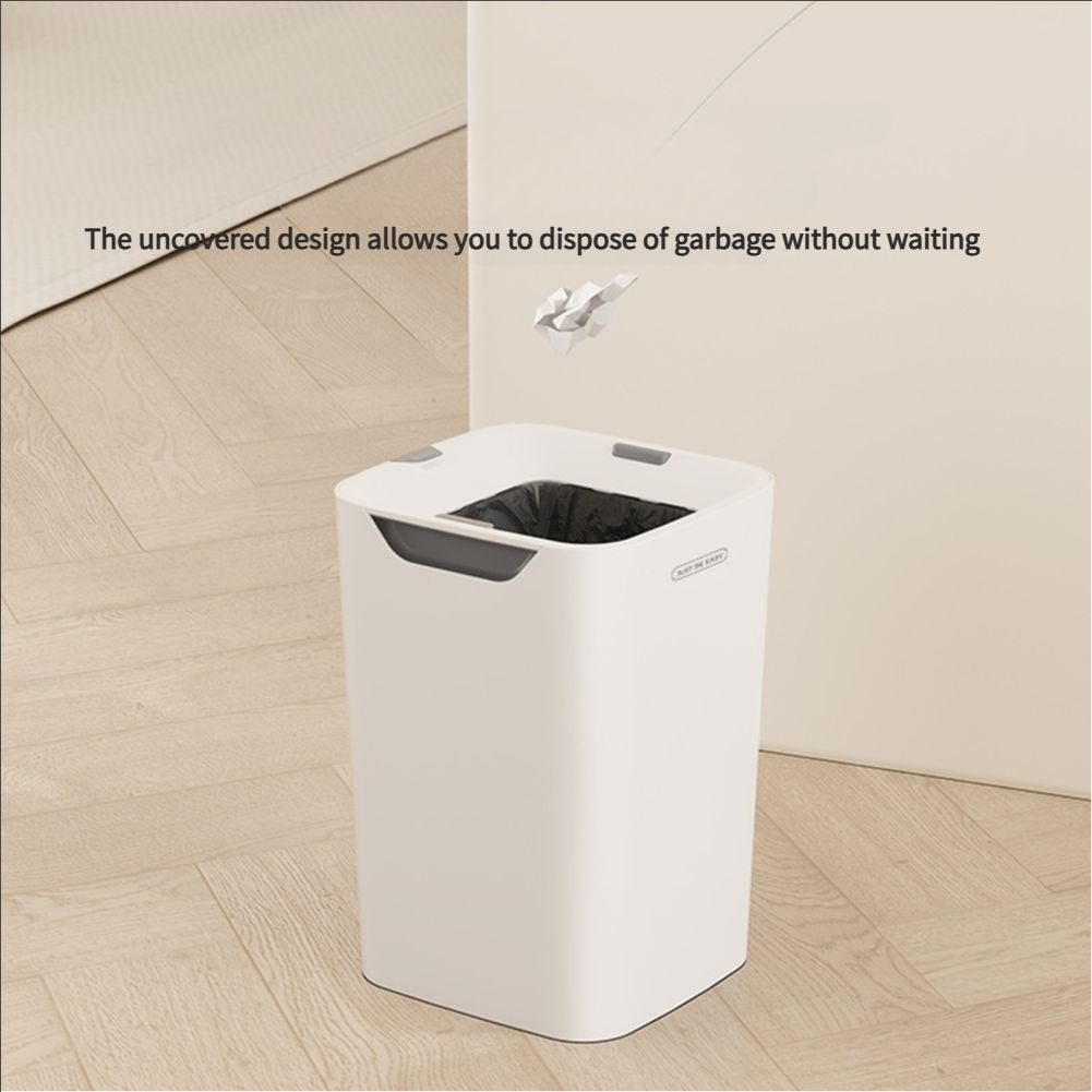 Automatic Trash Can, 16 L Self Sealing and Self-Changing Smart Trash Can, Motion Sensor, Touchless Garbage can with lid for Kitchen Bathroom Office, 7 Refill Rings