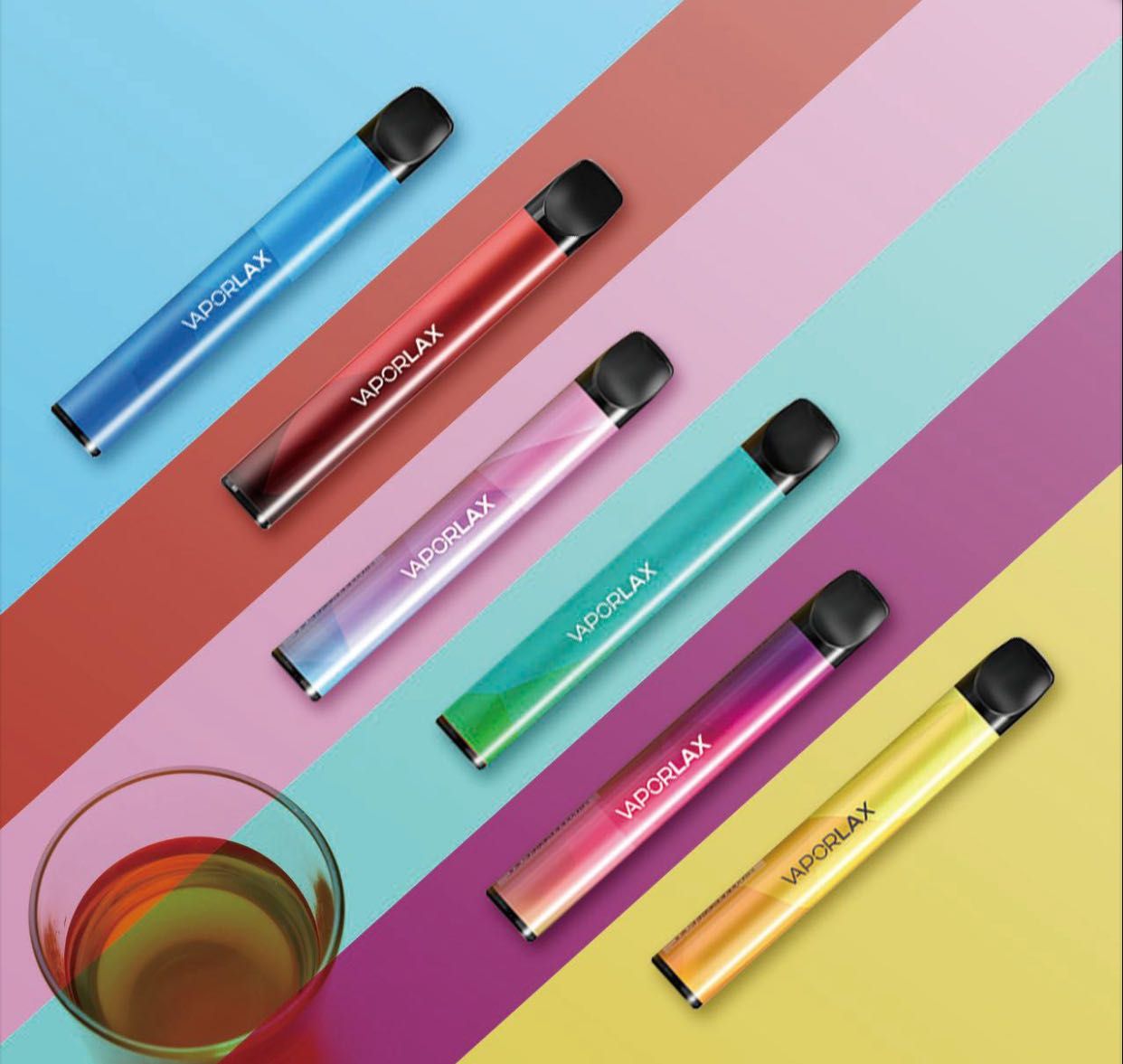 Disposable Puff Bar Pink Lemon 600PUFF Vape E-cigarette