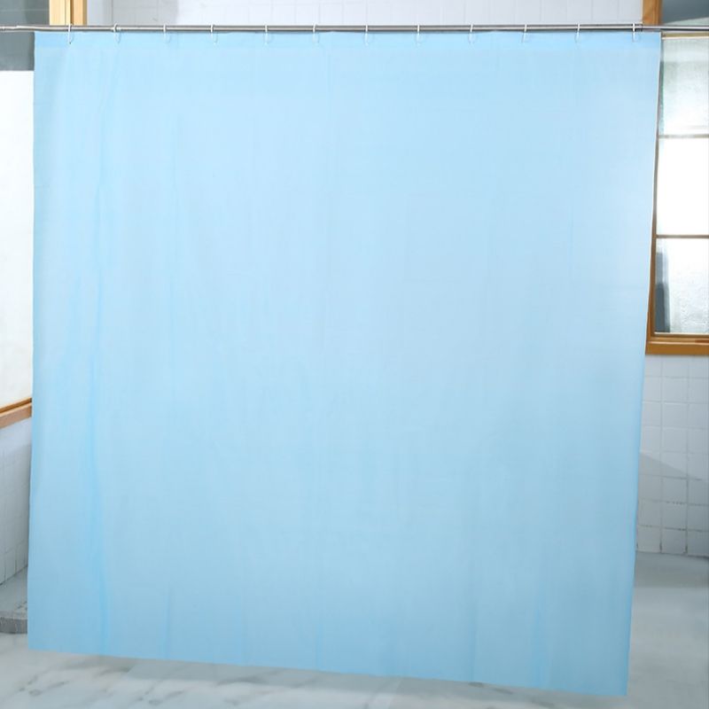 Solid color, shower curtain, PEVA fabric, thickened, waterproof, bathroom, no punching, partition curtain, bathroom, privacy, shower curtain ,large size 180*180cm