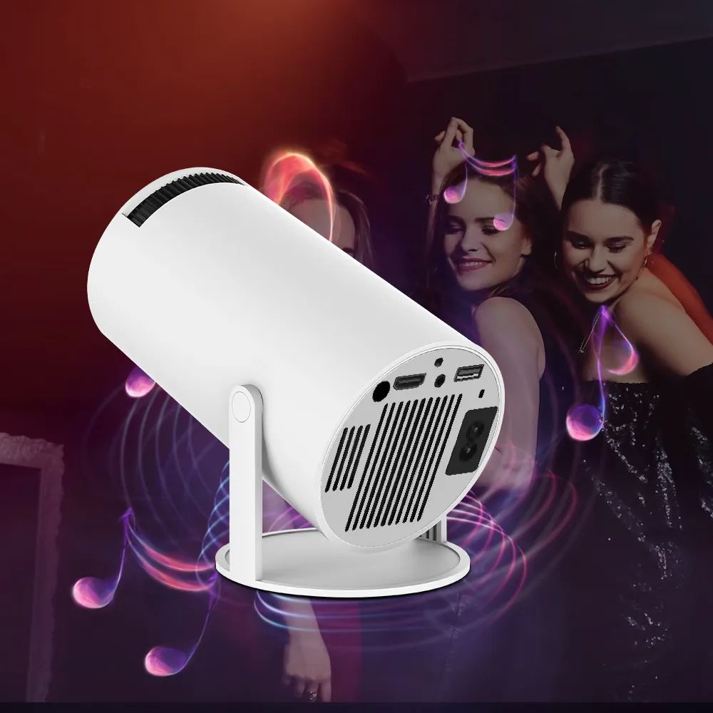 HY300 Transpeed Projector 4K Android 11 Dual Wifi6 200 ANSI Allwinner H713 BT5.0 1080P 1280*720P Home Cinema Outdoor portable Projetor