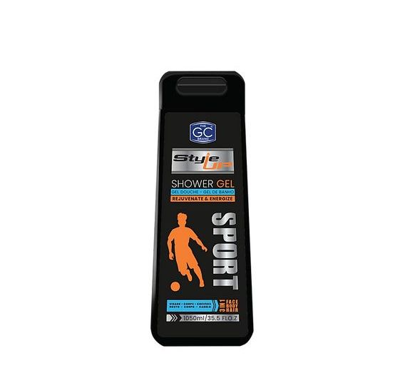 Ghandour Cosmetics Style Up 3 In 1 Shower Gel (Sport) - 1050ml