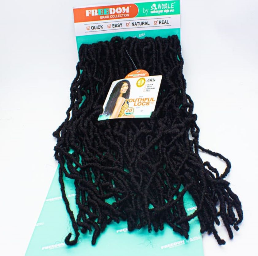 20'' Synthetic Crochet Braid Hair Extensions- Pre-Looped Crochet Hair