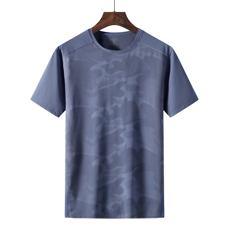 Men T-shirt O-neck Fashion Design Slim Fit Soild T-shirts Male Tops Tees Short Sleeve T Shirt For Men 121