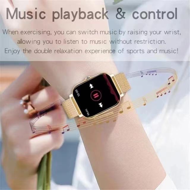 For Xiaomi Samsung Huawei Android Phone Color Screen Full Touch Custom Dial Smart Watch Women Bluetooth Call SmartWatch Men New
