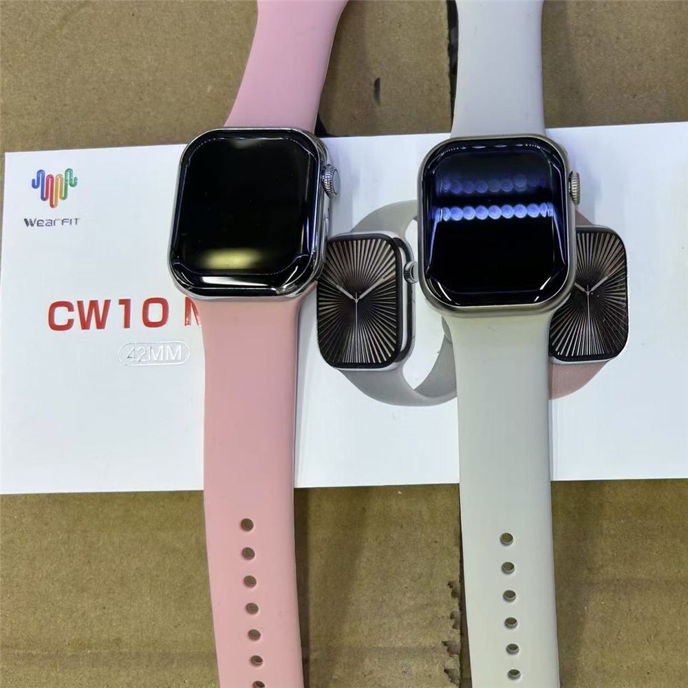 WearFIT CW10 Mini Smartwatch – AI ChatGPT, NFC Payments, 42mm Fitness Tracker – Best Price in GH!"