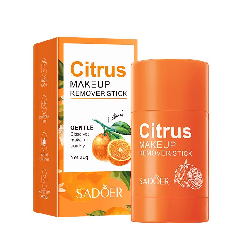 SADOER Citrus Gentle Makeup Remover Stick Facial Makeup Remover Stick