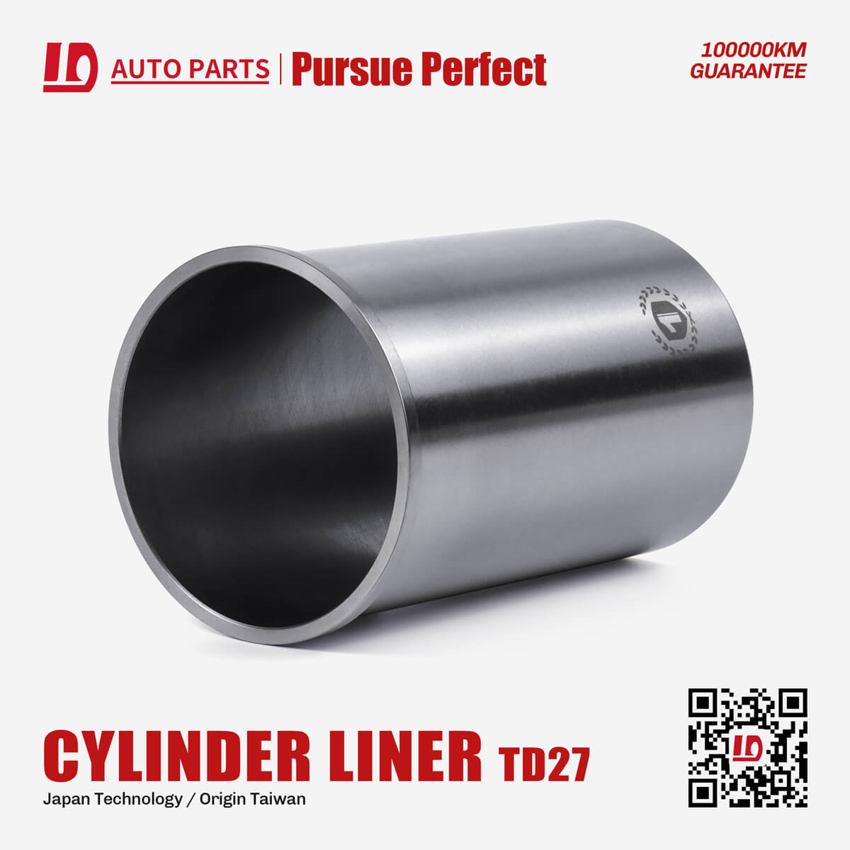 1D TD27 diesel engine parts cylinder liner OEM:11012-43G10 cylinder liner
