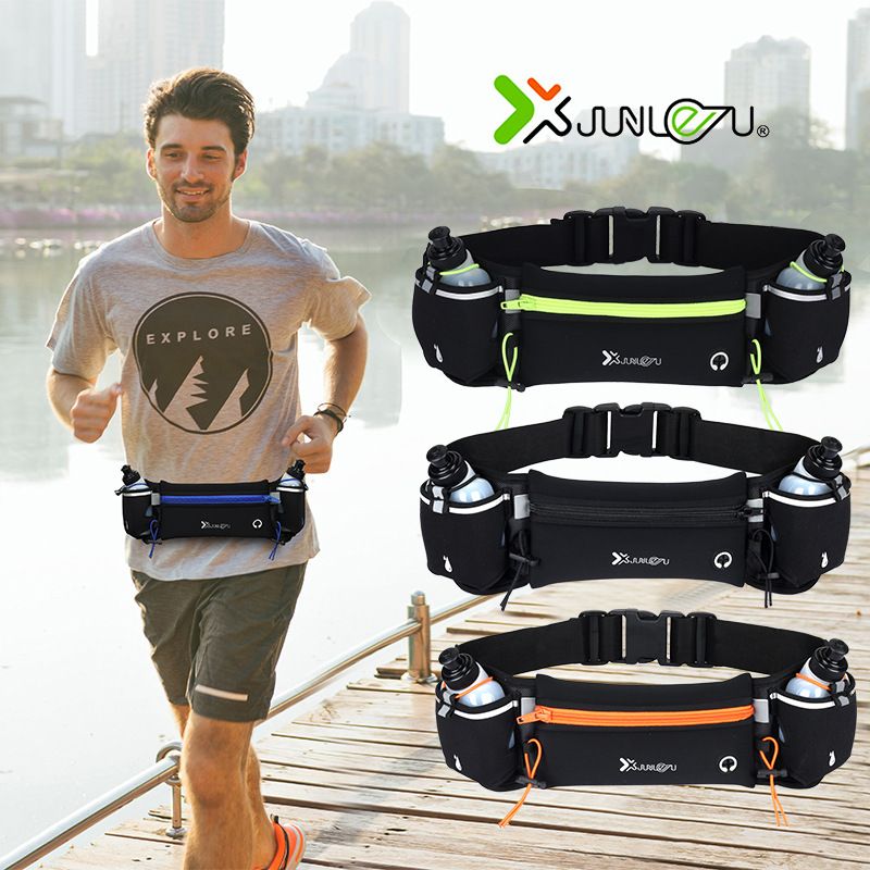 New Style Outdoor Sports Waist Bag, Multifunctional Fitness Water Bottle Bag, Close-Fitting Running Phone Waist Pack for Marathon