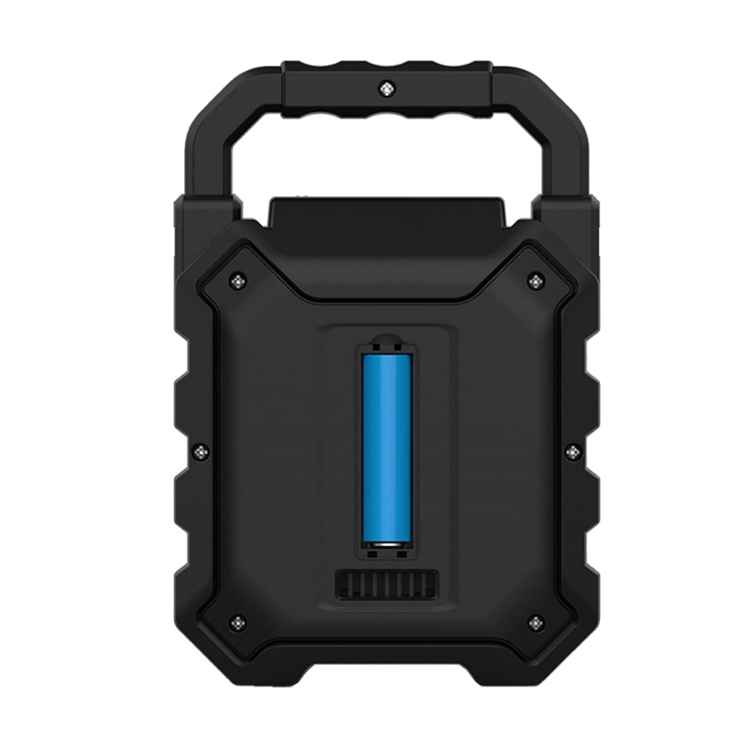 LLT 668 Bluetooth Speaker with Handle Portable Bass Stereo Subwoofer Wireless Speaker Black