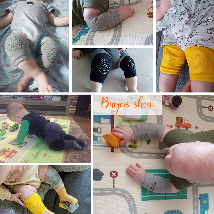 2022 Baby knee pads Kids Safety Crawling Elbow Cushion Infant Toddlers Protector Baby Kneecap 