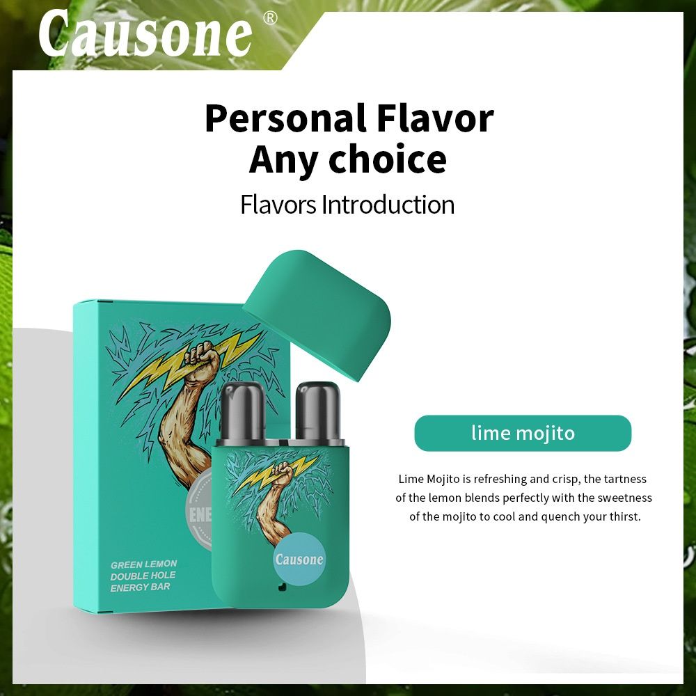 CAUSONE Thunder Blade Dual-hole Nasal Inhaler, Portable Cooling Aroma Stick, Refreshing Nasal Essential Oil Stick, Comfort Scented Inhaler for Travel, Driving and Daily Use
Lime