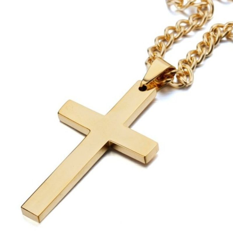 Necklace free shipping New minimalist cross necklace pendant accessory with chain CRRSHOP Cross pendant necklace pendant chain 