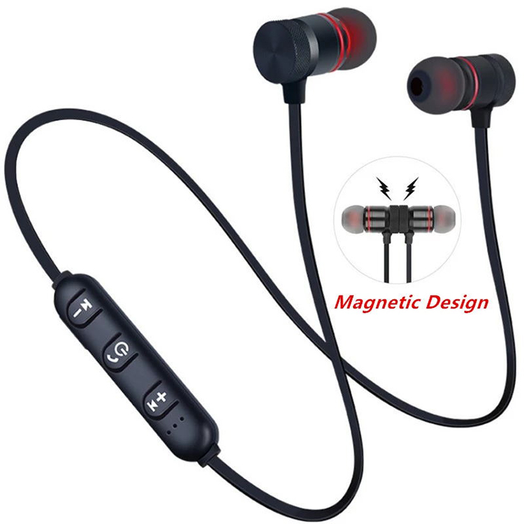 2021 Bluetooth Earphone 4.1 Wireless Headset Stereo Headphones Sports Magnetic Earphones for Xiaomi 7 8 9 Redmi Note 7 8 K30 K20 Pro ，Gaming Headset Stereo Earbuds Metal Earphones