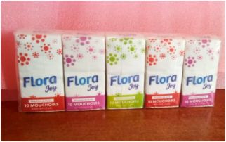10PSC FLORA TISSUES 